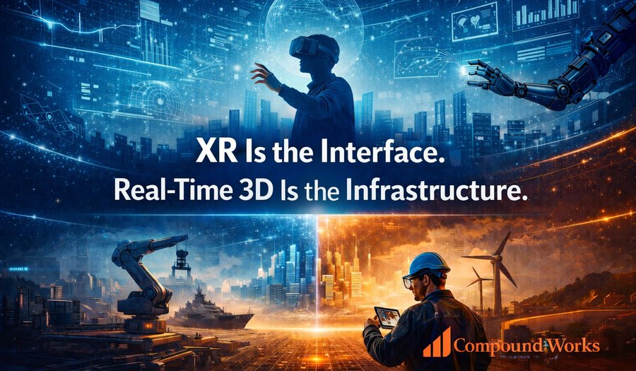 XR Is the Interface. Real-Time 3D Is the Infrastructure.