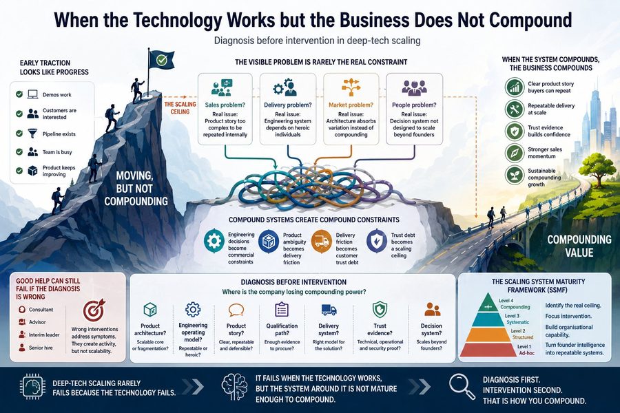 When the Technology Works but the Business Does Not Compound